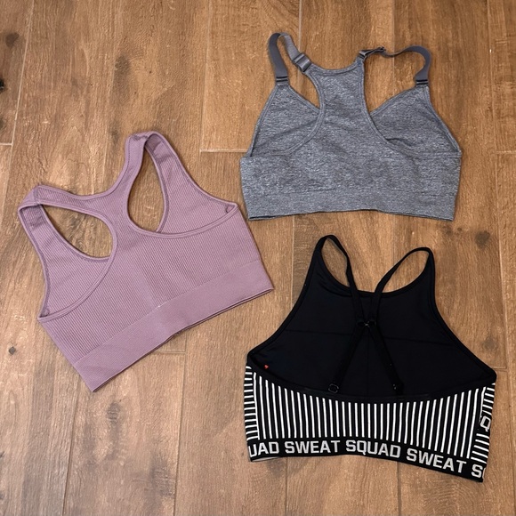 Bundle of 3 Sport Bras Lorna Jane, Puma, high impact rubbed zipper front bra EUC - Picture 6 of 10